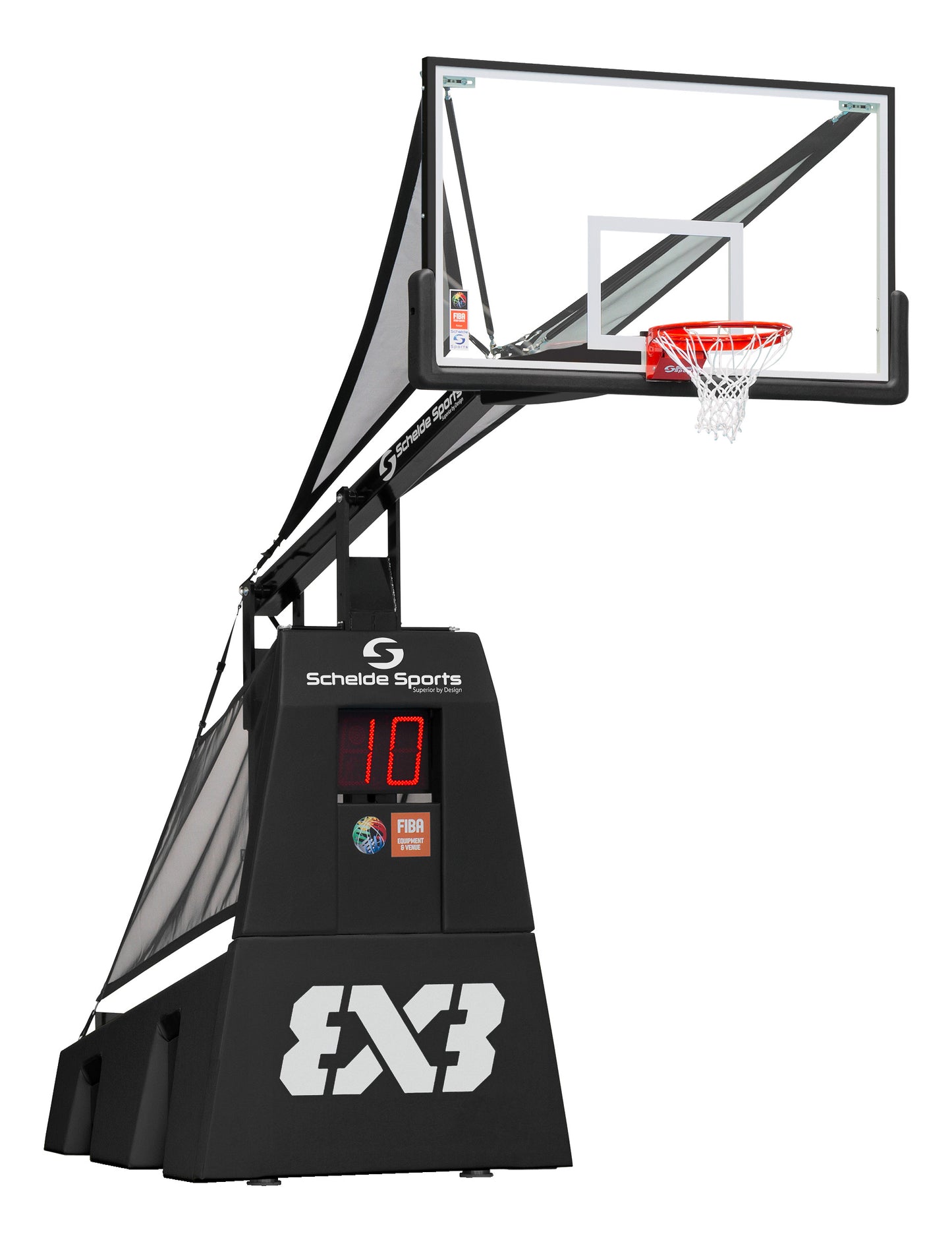 Schelde Basketballanlage „SAM 3x3“